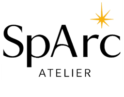 SpArc Atelier logo with gold star